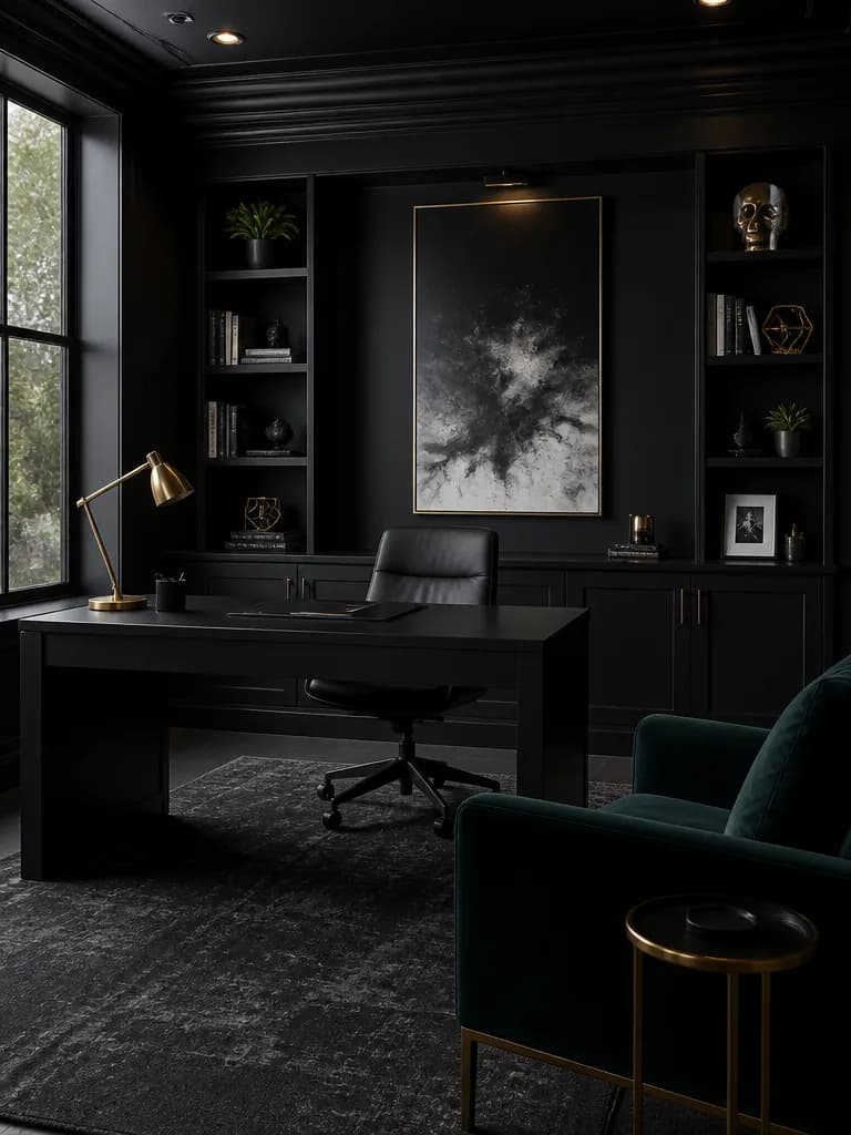 Black Home Office