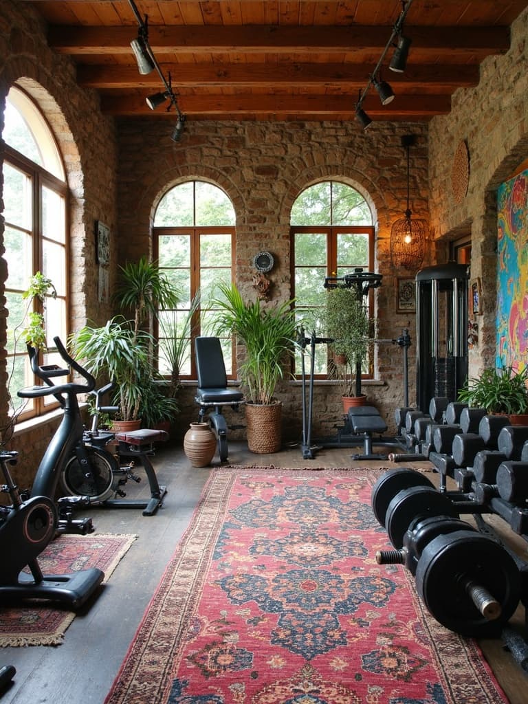 Bohemian Home Gym