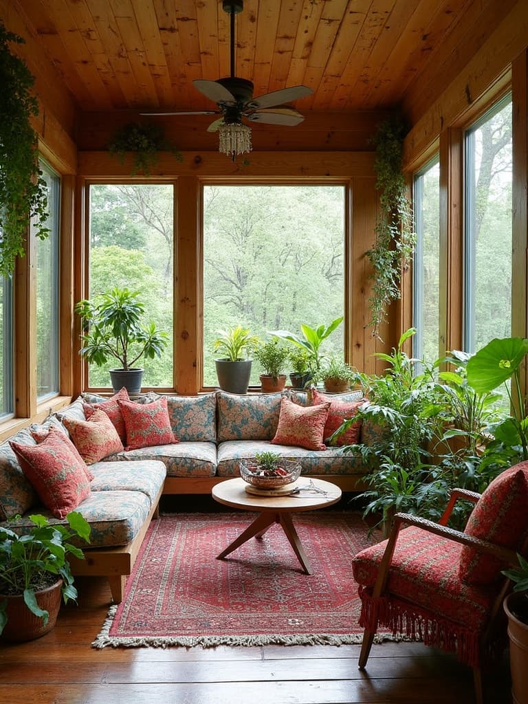 Bohemian Sunroom