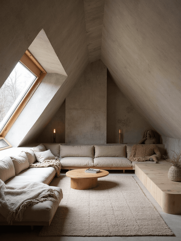 Brutalist interior design