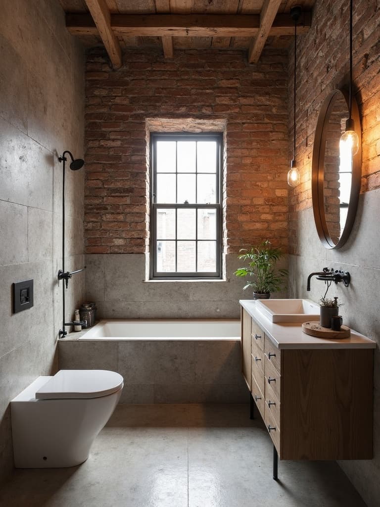 Industrial Bathroom
