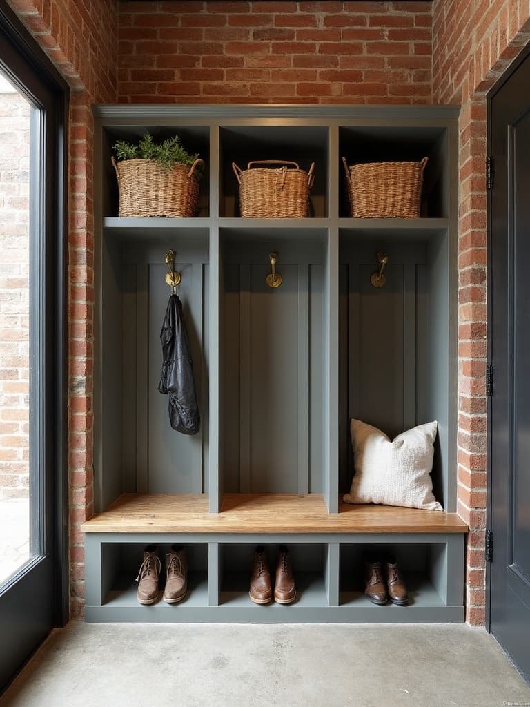 Industrial Mudroom