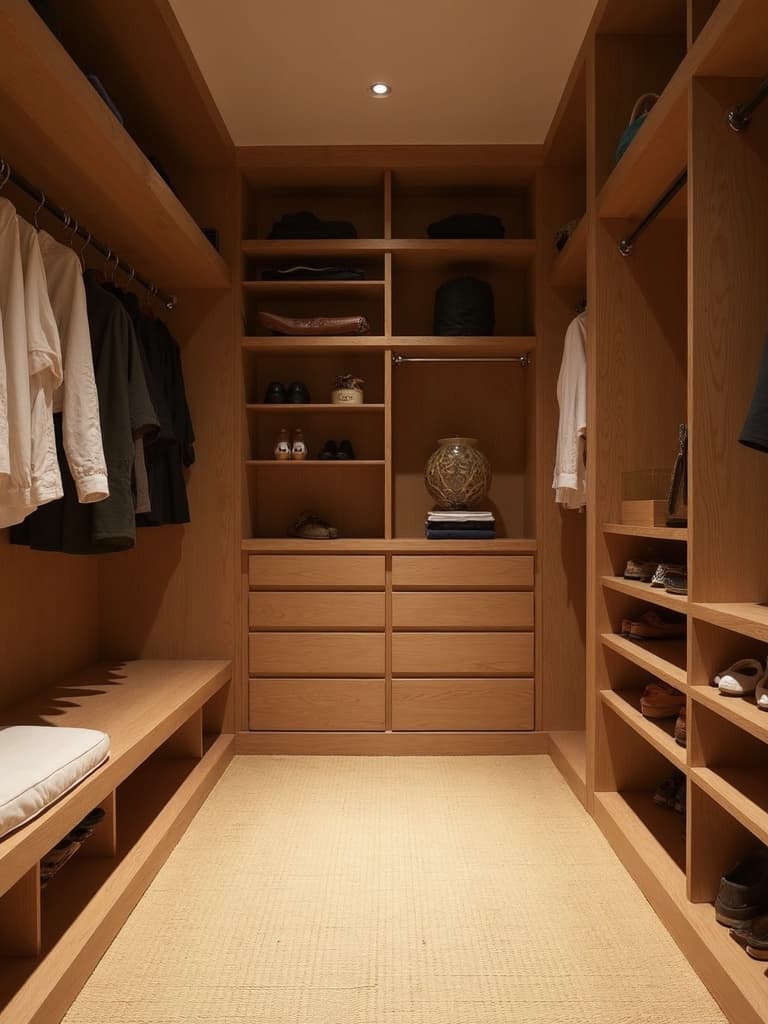 Japanese Walk-in Closet