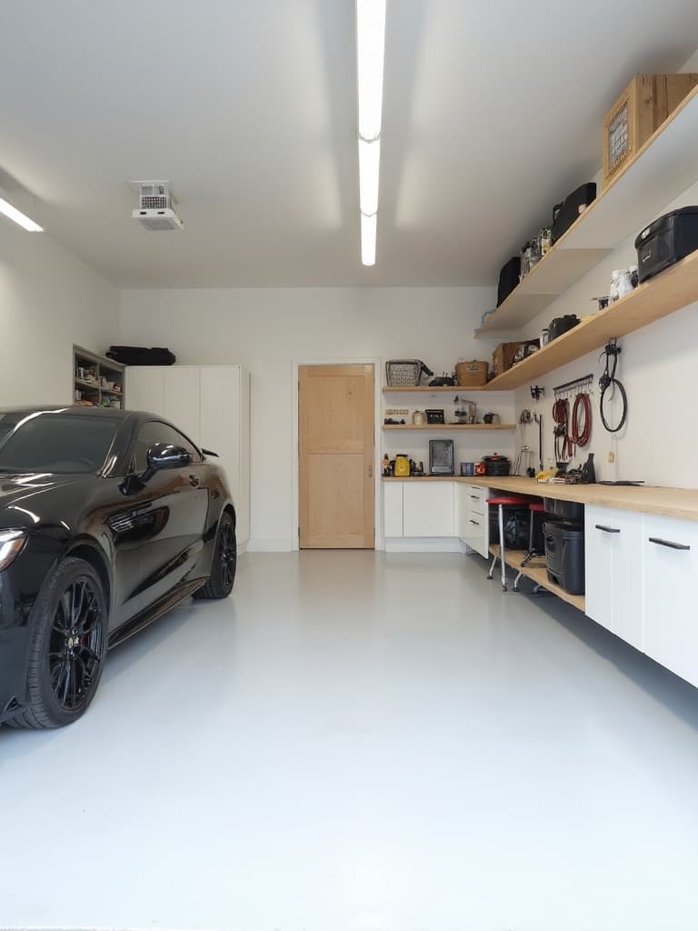 Minimalist Garage