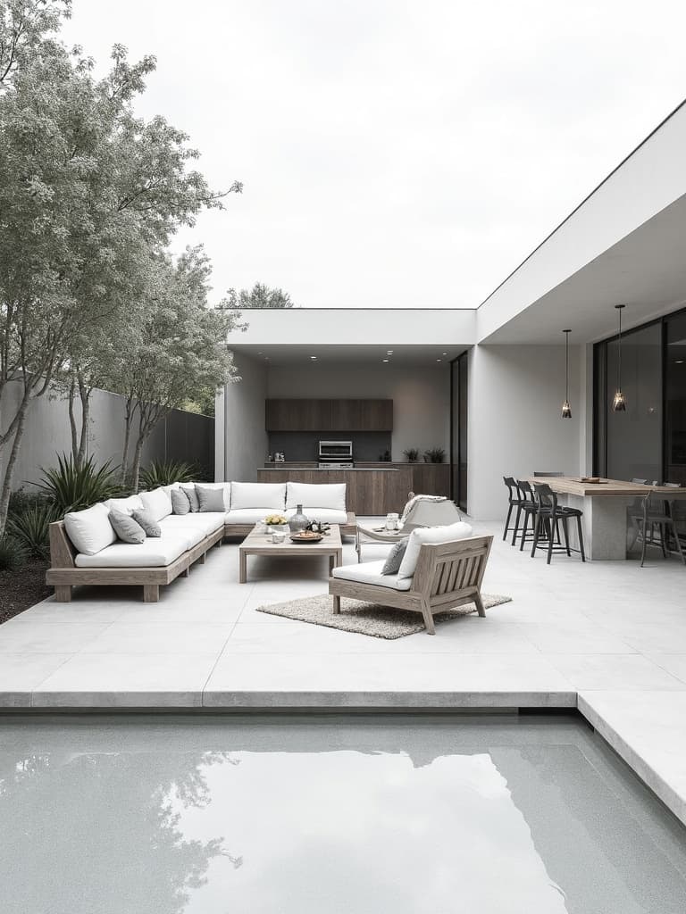Minimalist Outdoor Patio