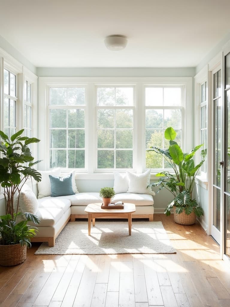 Minimalist Sunroom