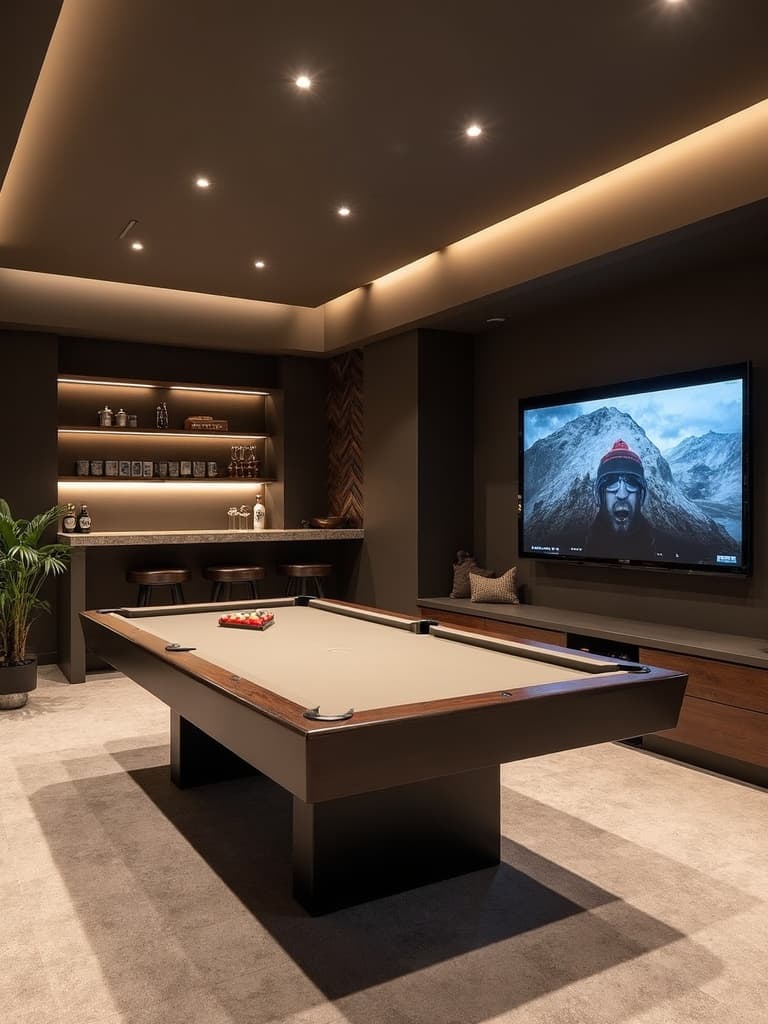 Modern Game Room