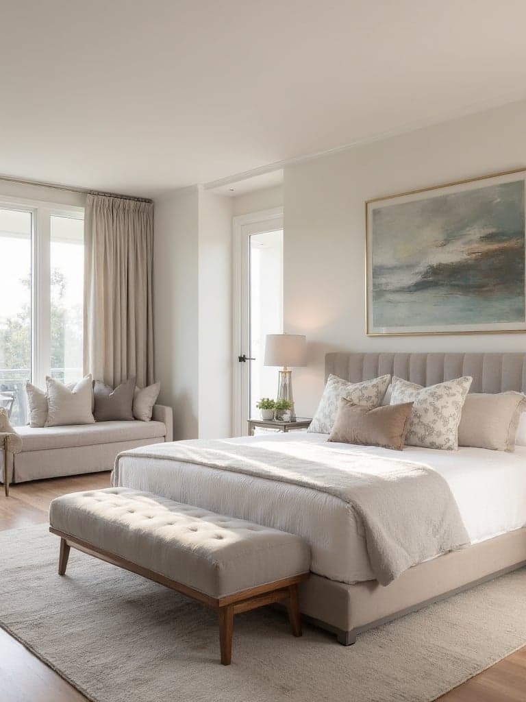 Modern Home Master Bedroom