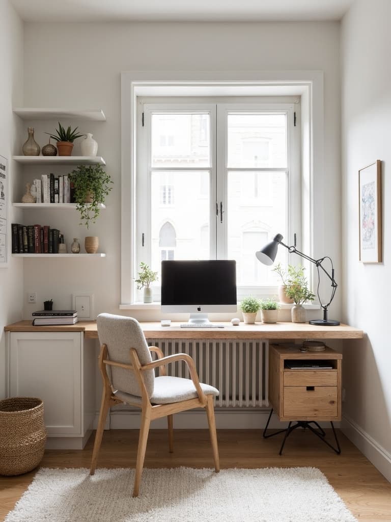 Sage Green Home Office