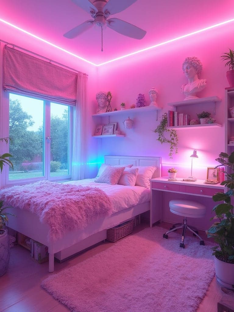 Vaporwave Kids Room