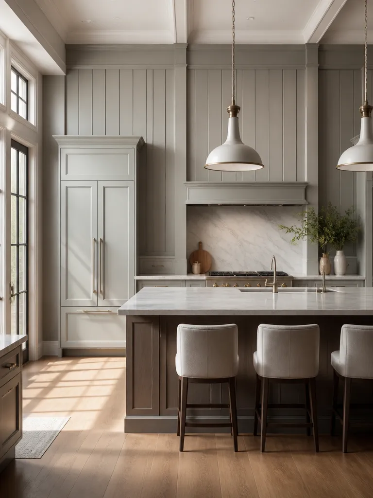 Wall Paneling Kitchen Ideas