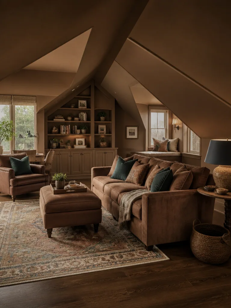 Brown Attic design