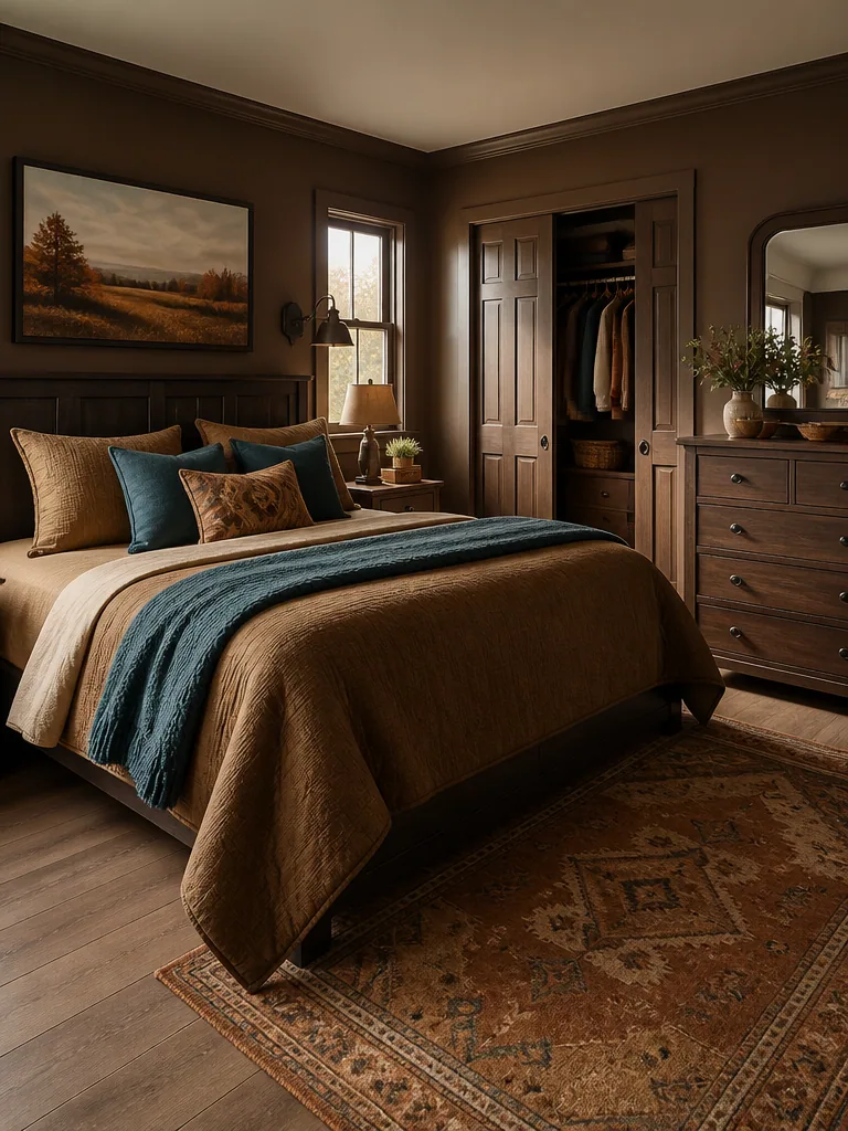 Brown Bedroom design