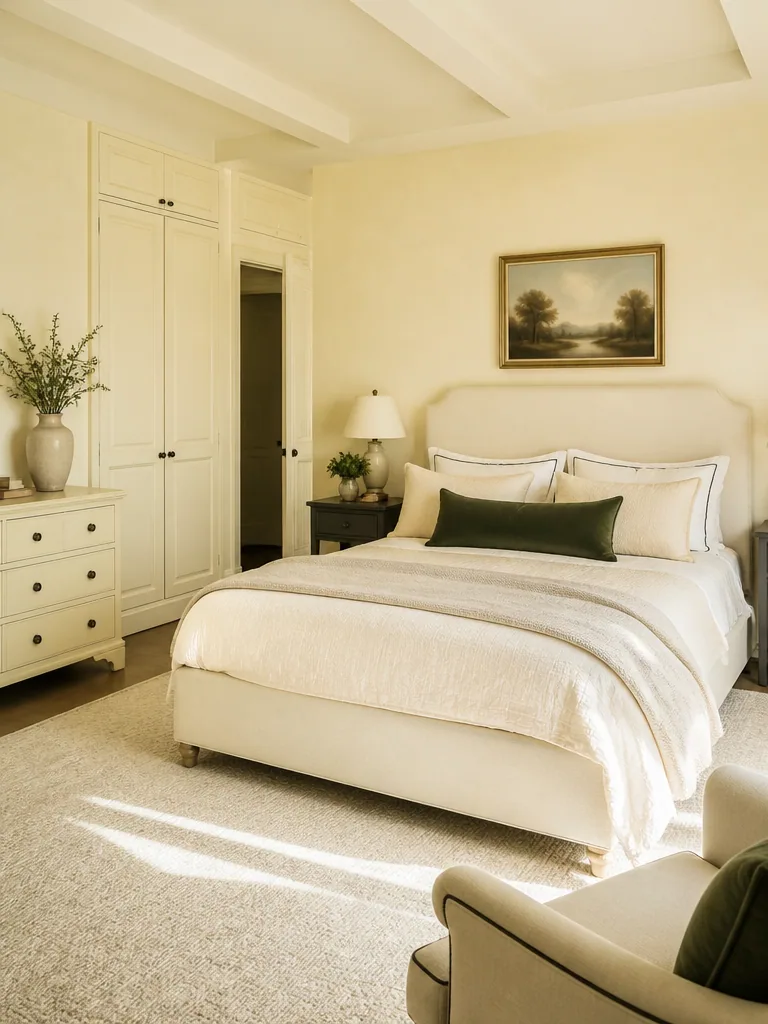 Cream Bedroom design