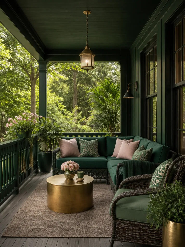 Dark Green Deck design