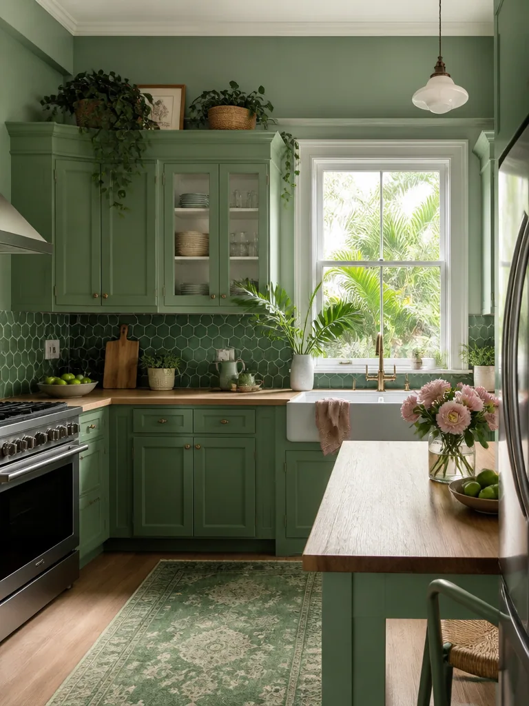 Green Kitchen design