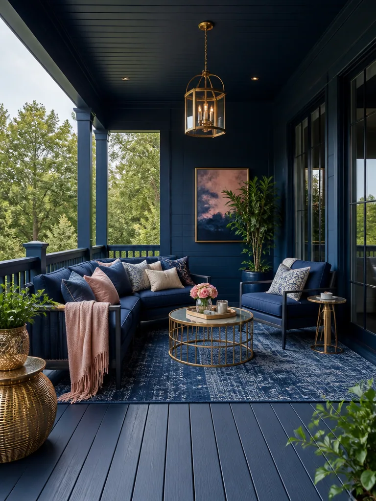 Navy Blue Deck design