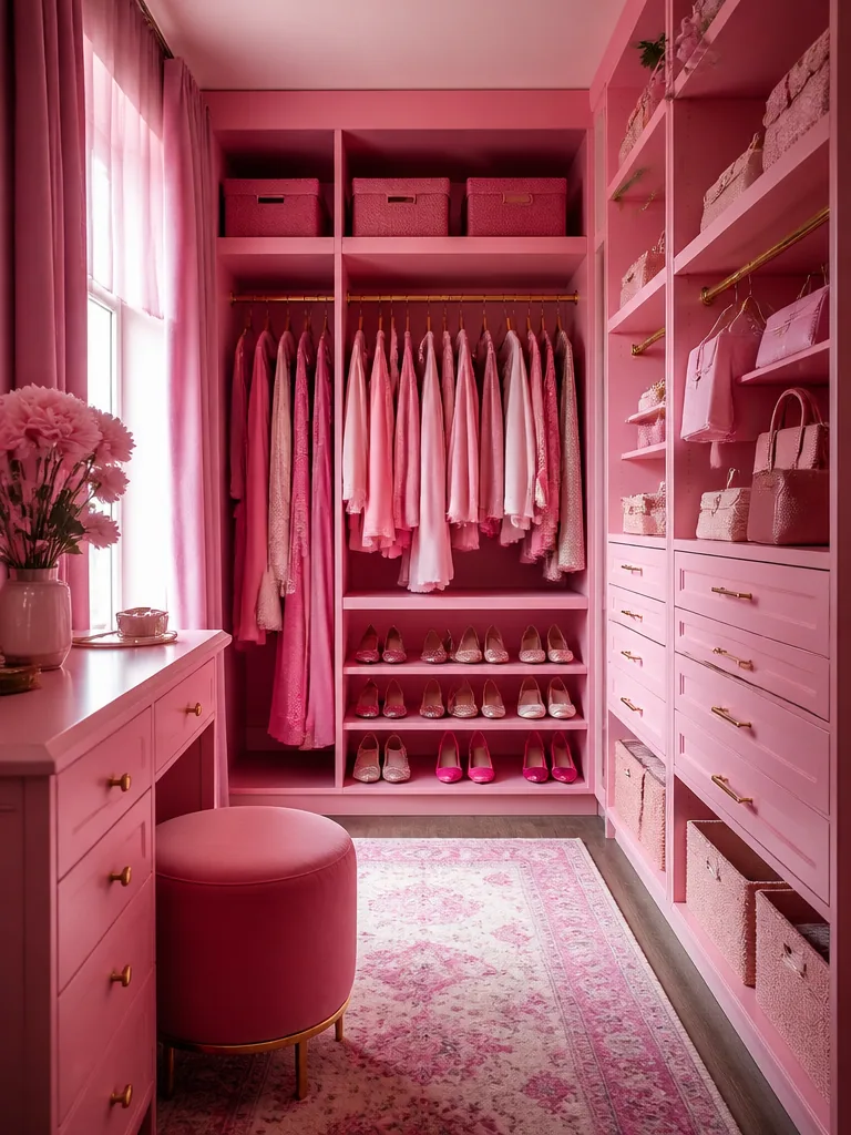 Pink Closet design