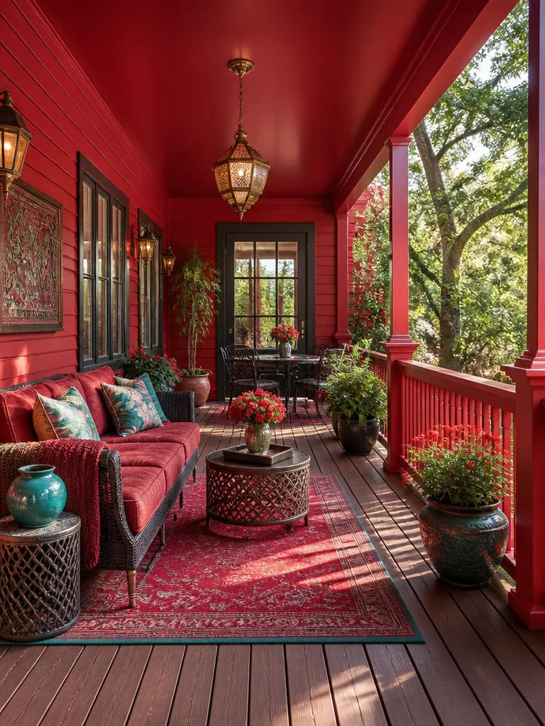 Red Deck design