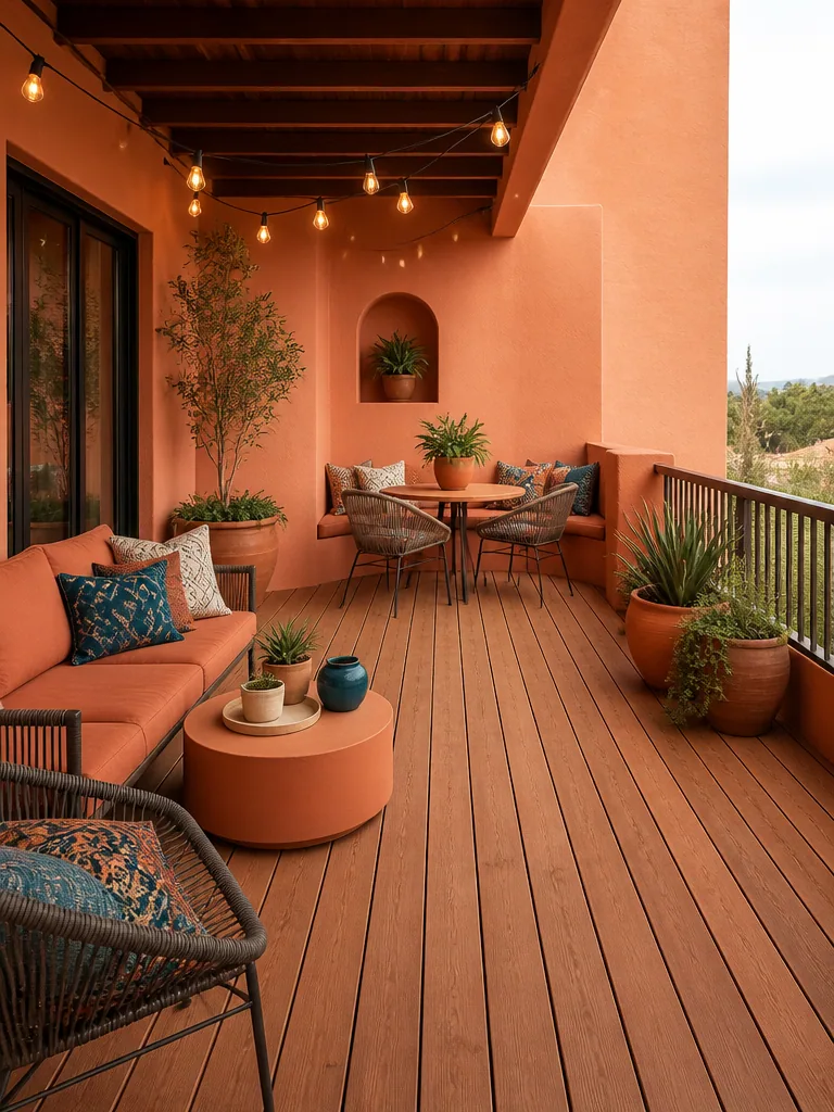 Terracotta Deck design
