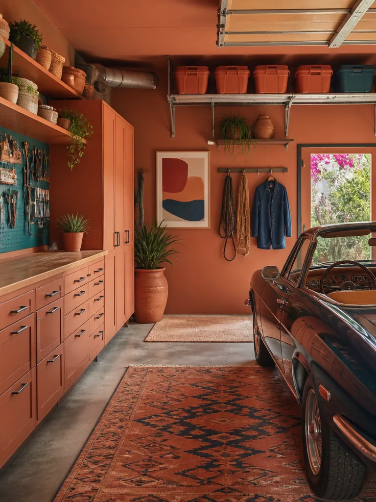 Terracotta Garage design