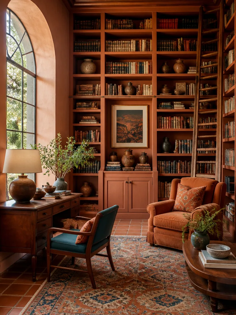 Terracotta Library design