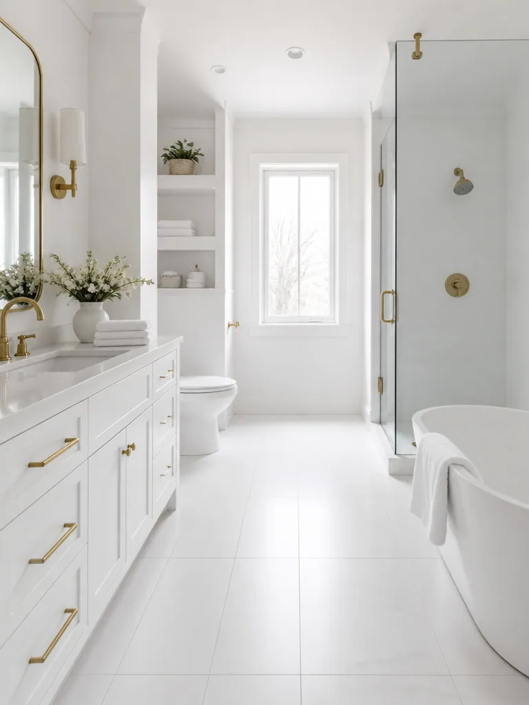 White Bathroom design