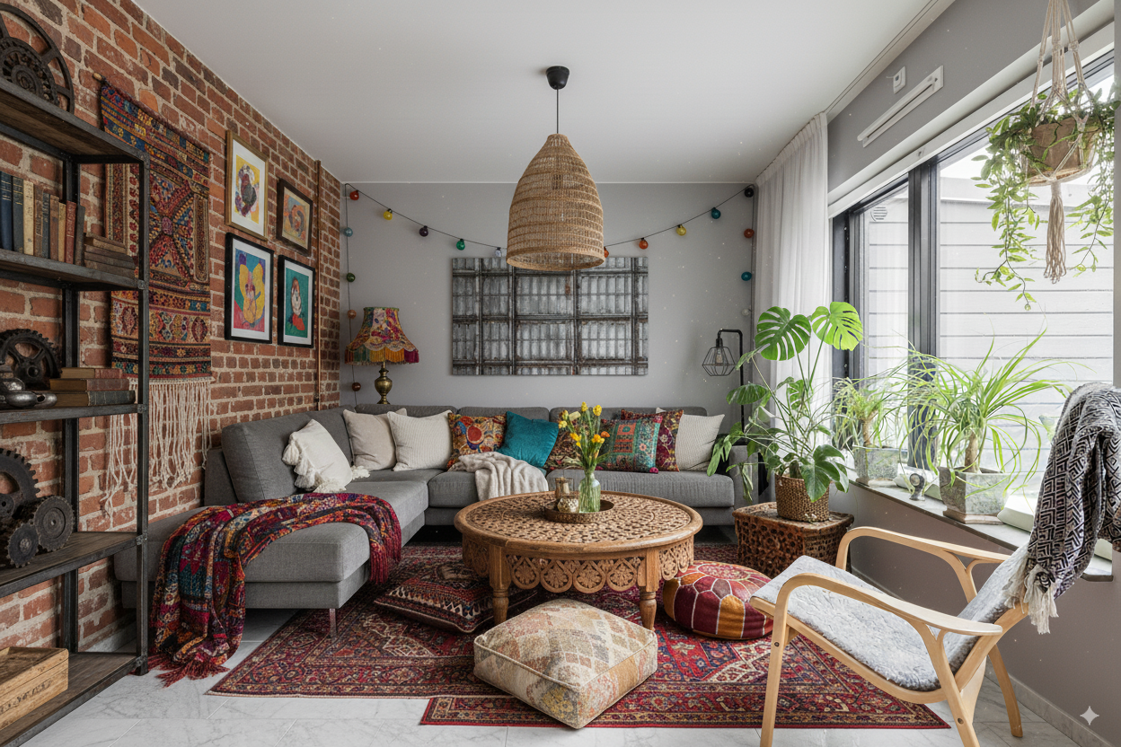 Room with furniture preview