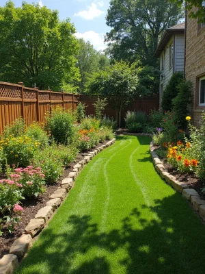 Butterfly Garden Backyard Design