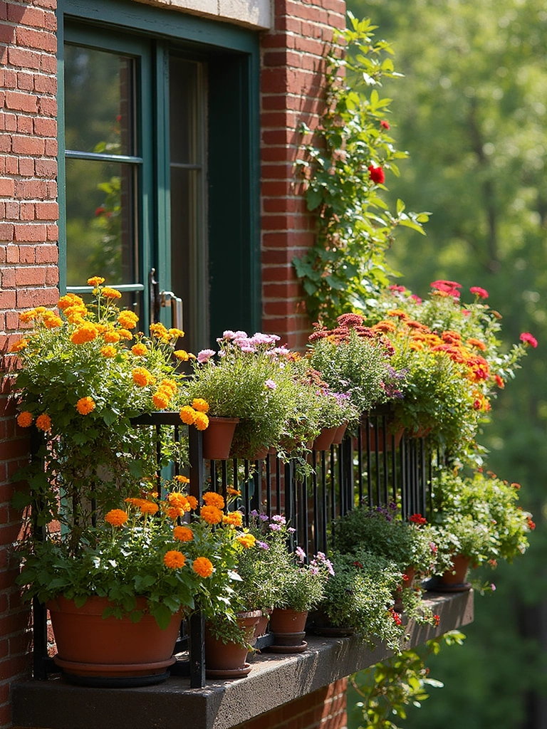 Butterfly Garden Balcony design - Butterfly Balcony Garden landscape design ideas