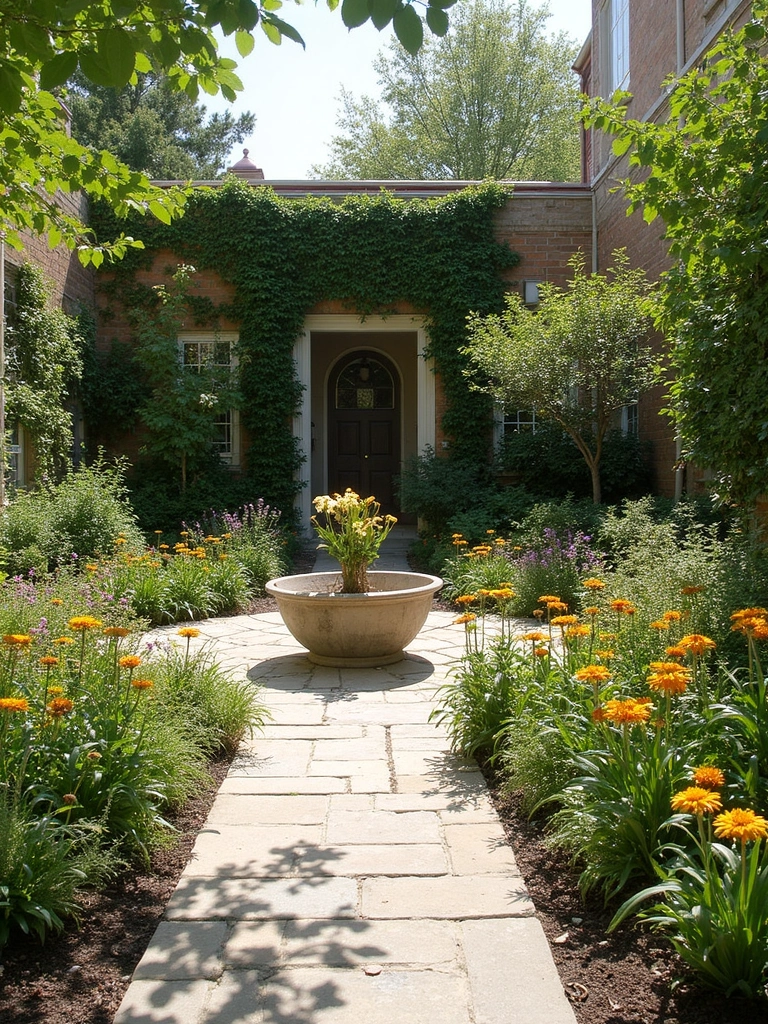 Butterfly Garden Courtyard design - Butterfly Courtyard Garden landscape design ideas