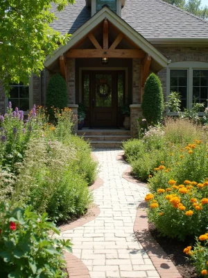 Butterfly Garden Entrance Garden Design