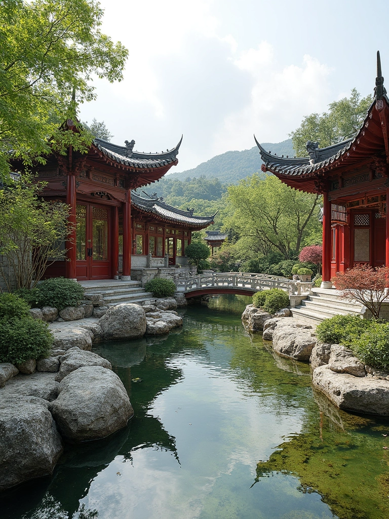 Chinese Garden Terrace - Chinese Terrace Garden landscape design inspiration