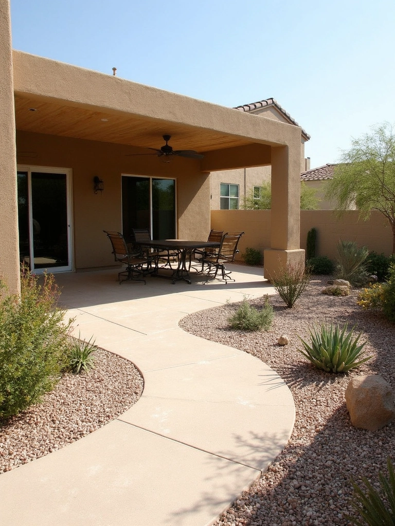 Desert Landscaping Patio - Desert Patio Garden landscape design inspiration