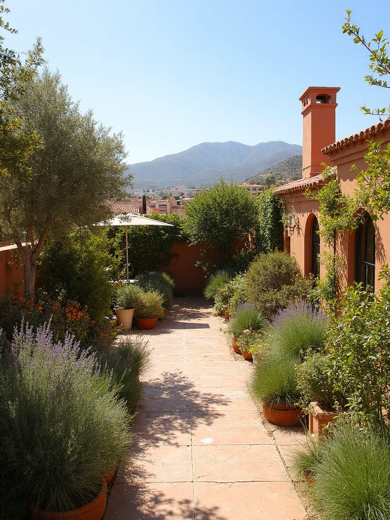 Mediterranean Style Rooftop Garden design - Mediterranean Rooftop Garden landscape design ideas