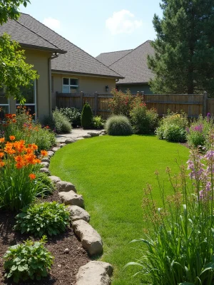 Pollinator Garden Backyard Design