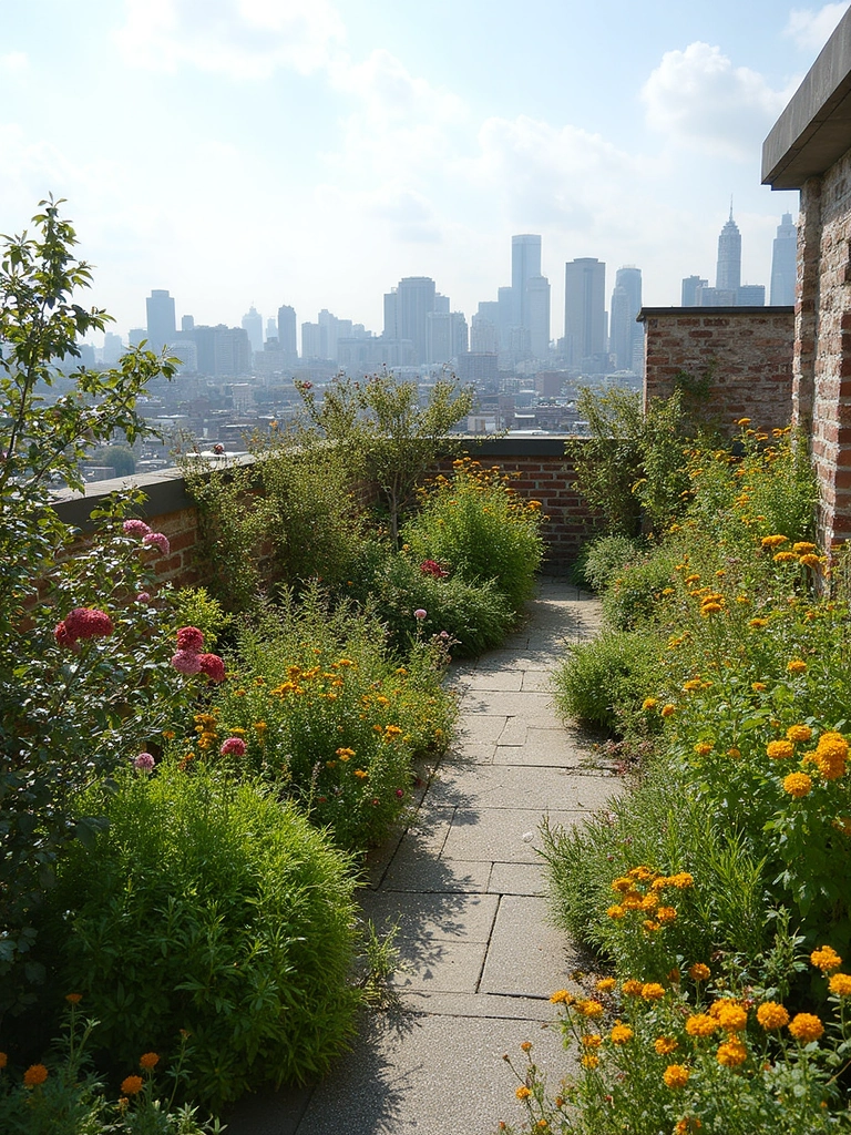 Pollinator Garden Rooftop Garden - Pollinator Rooftop Garden landscape design inspiration