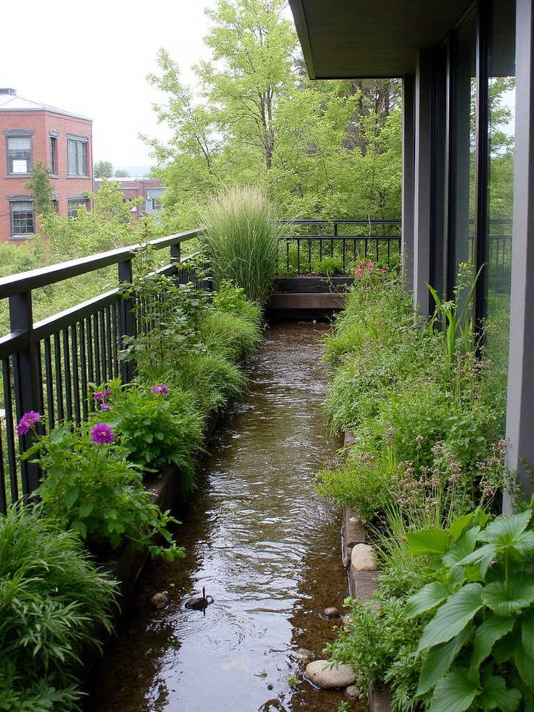 Rain Garden Balcony - Rain Balcony Garden landscape design inspiration