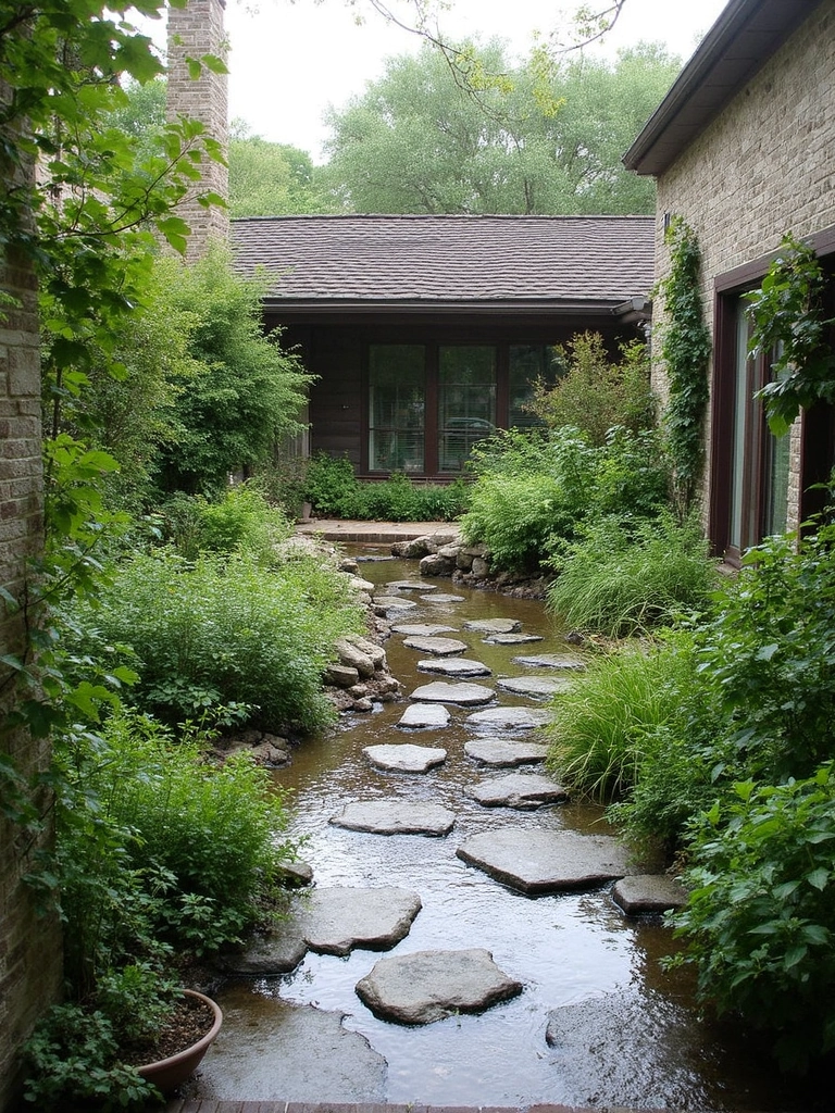 Rain Garden Courtyard - Rain Courtyard Garden landscape design inspiration