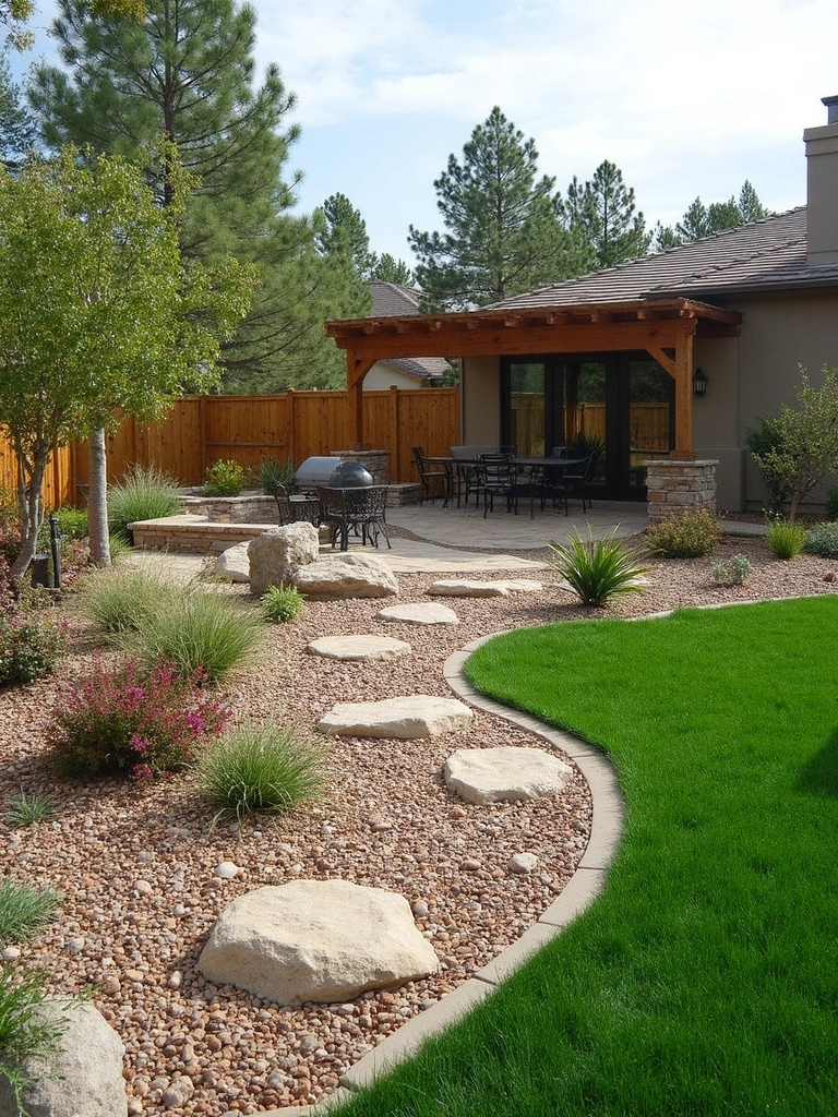 Rock Garden Backyard - Rock Backyard Landscape landscape design inspiration