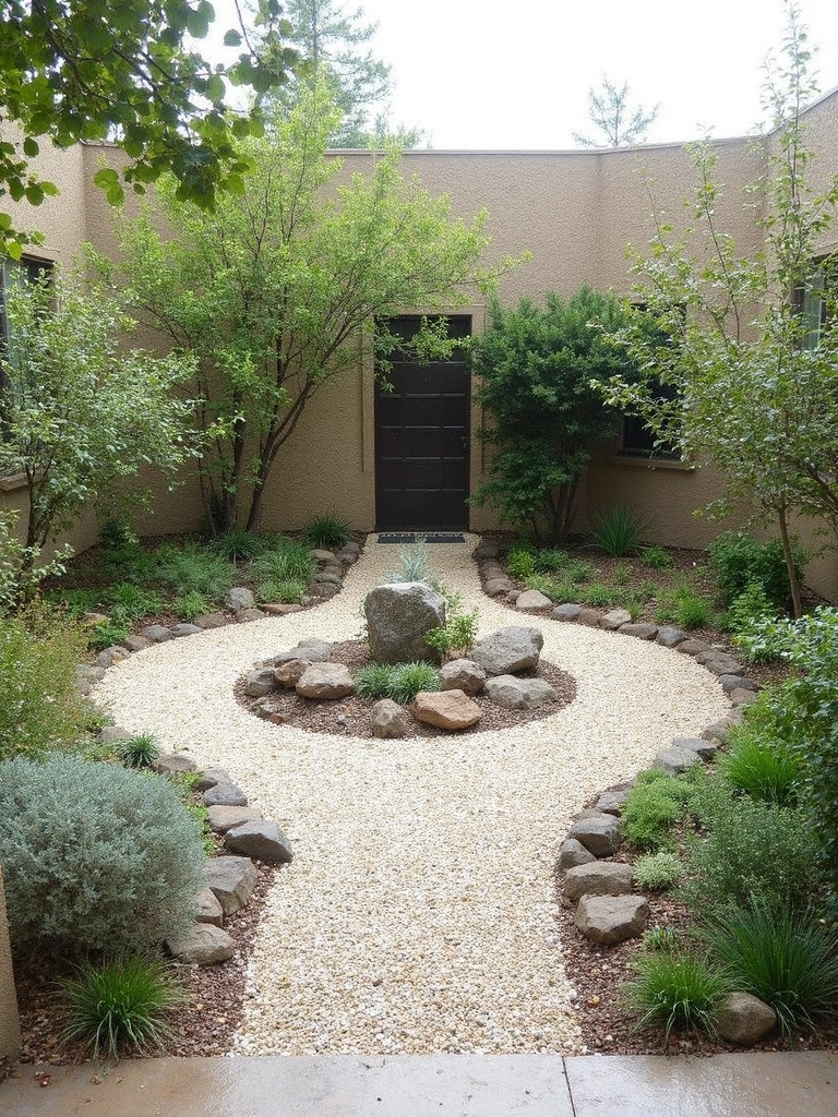 Rock Garden Courtyard - Rock Courtyard Garden landscape design inspiration