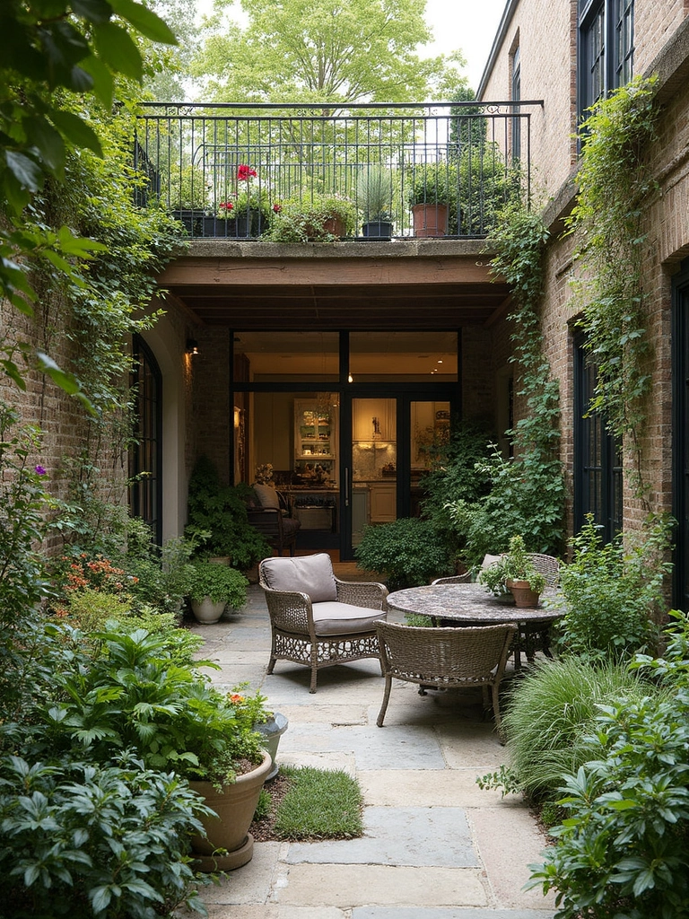 Sunken Garden Balcony - Sunken Balcony Garden landscape design inspiration