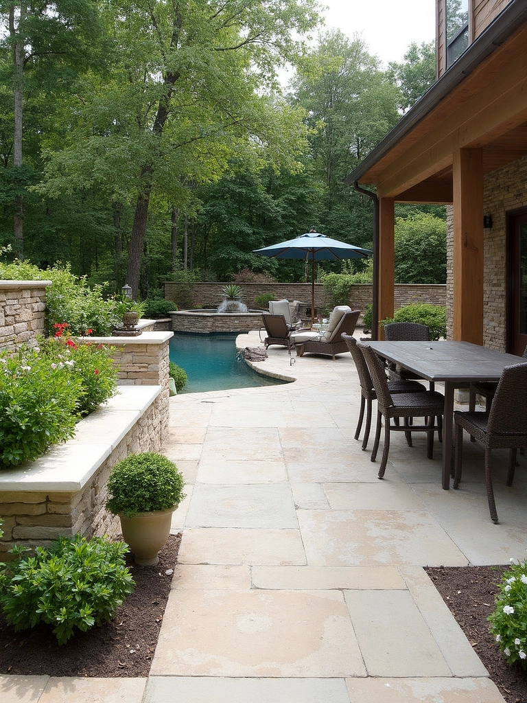 Sunken Garden Patio - Sunken Patio Garden landscape design inspiration