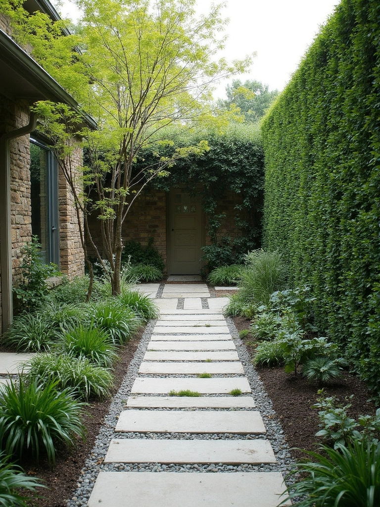Sunken Garden Side Yard - Sunken Side Yard Garden landscape design inspiration