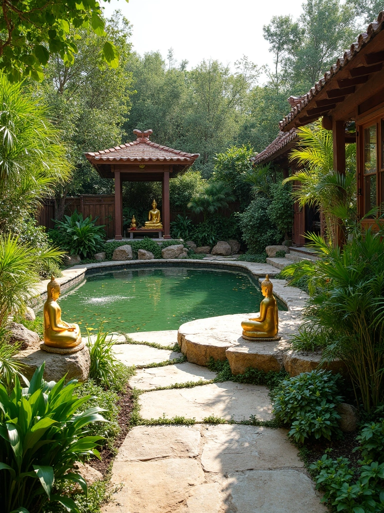 Thai Garden Backyard - Thai Backyard Landscape landscape design inspiration