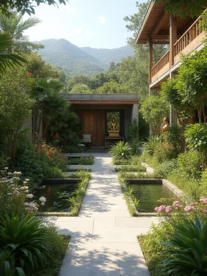 Thai Garden Terrace Design