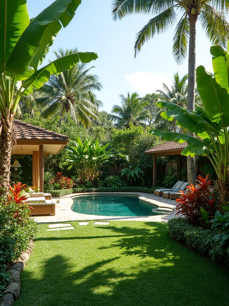 Tropical Paradise Backyard design - Tropical Backyard Landscape landscape design ideas