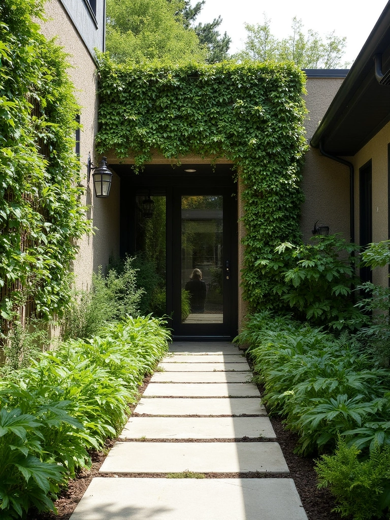 Vertical Garden Entrance Garden - Vertical Entrance Garden landscape design inspiration