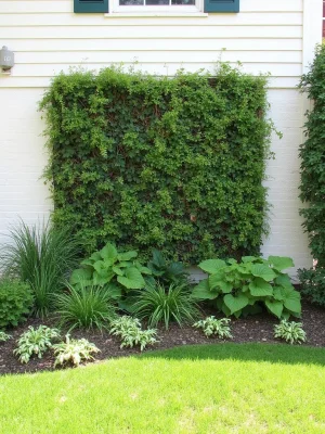 Vertical Garden Front Yard Design