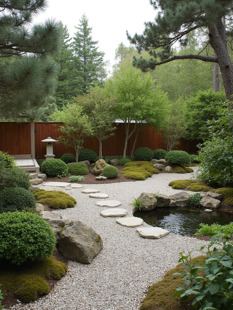 Japanese Garden Backyard design - Zen Backyard Landscape landscape design ideas